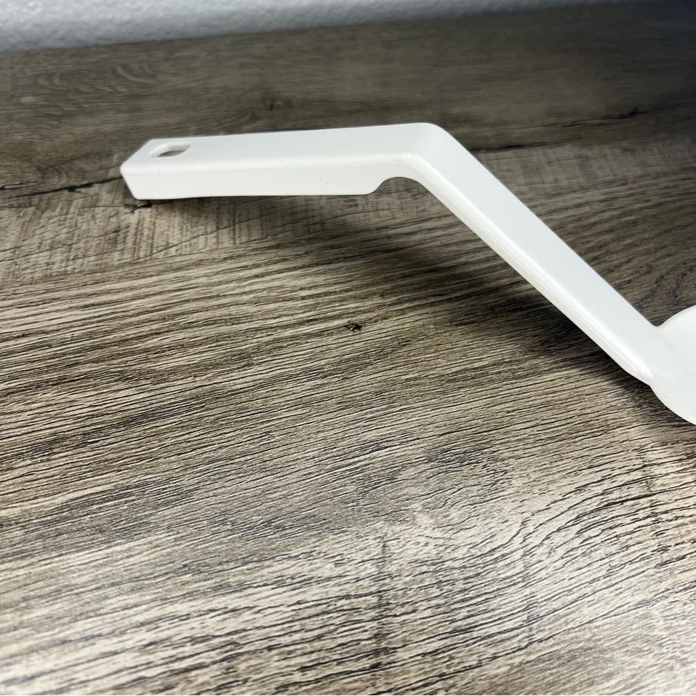 Vintage EKCO USA Nylon Cream Top Milk‎ Separator Spoon Ladle Ivory 9.5